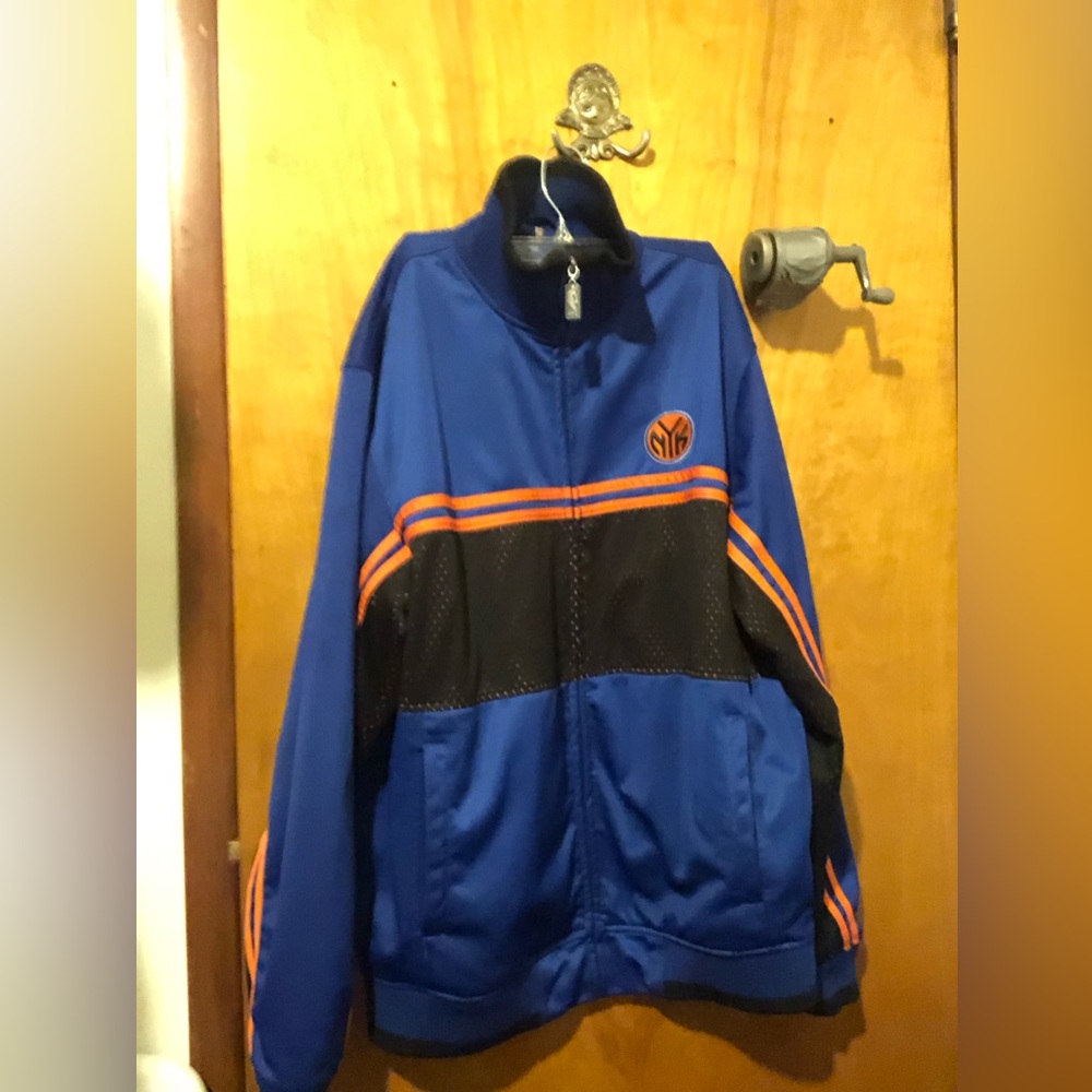 NBA New York Knicks warm up jacket